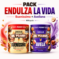 Pack endulza la vida  Dr. Peanut 600 g | Buenissimo + Avellana
