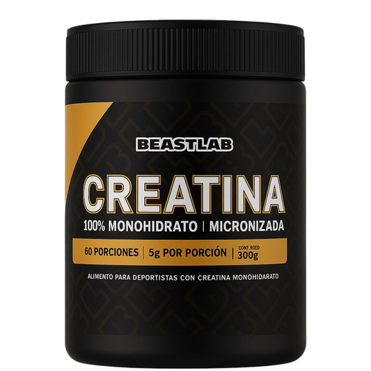 CREATINA 100% MONOHIDRATO 300GR- BEASTLAB