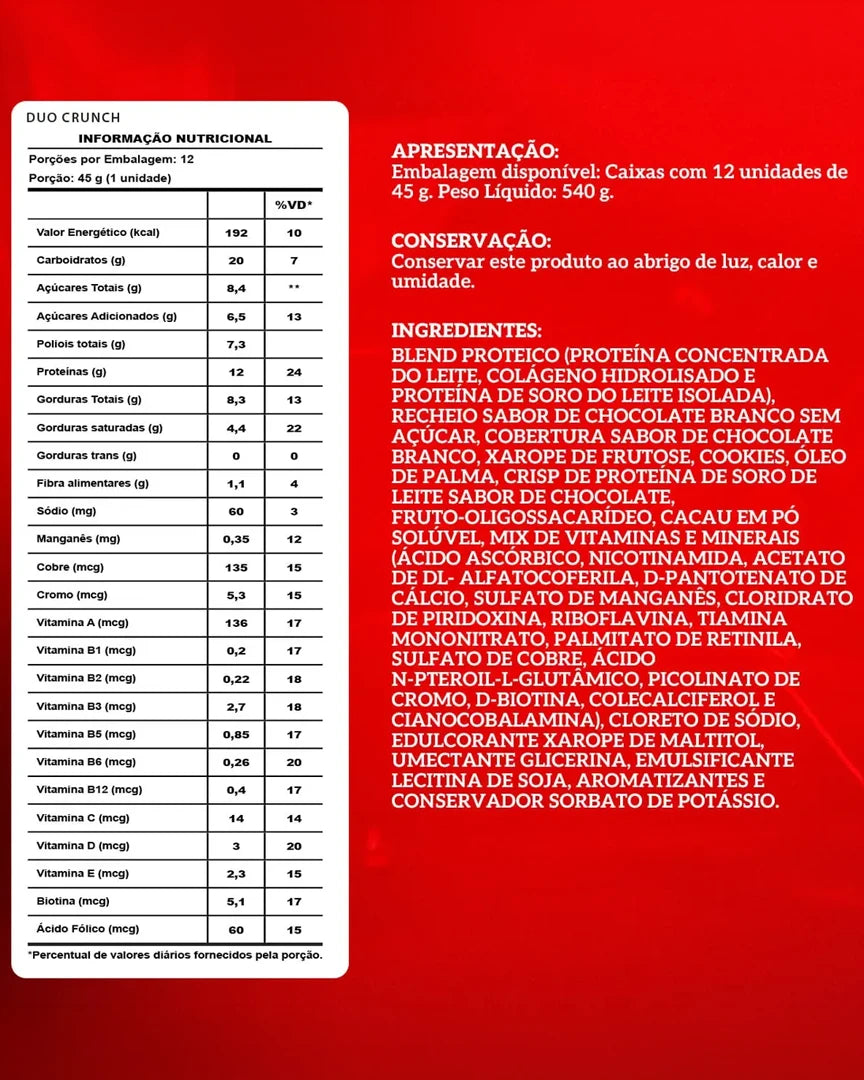 Barrita de proteína (12g) - Protein Crisp Bar INTEGRALMEDICA