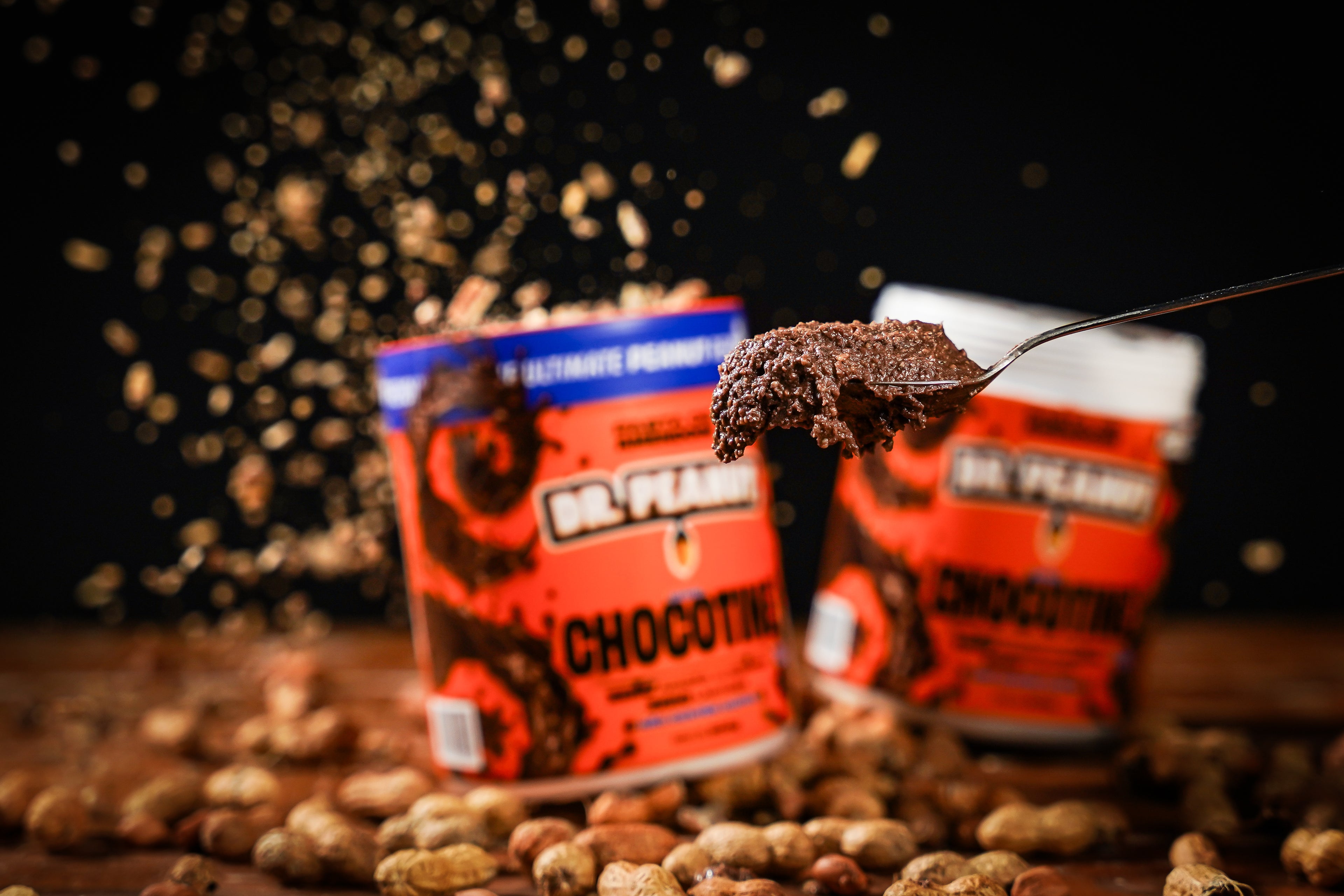 Mantequilla de maní con proteína sabor Chocotine - Dr. Peanut 600g