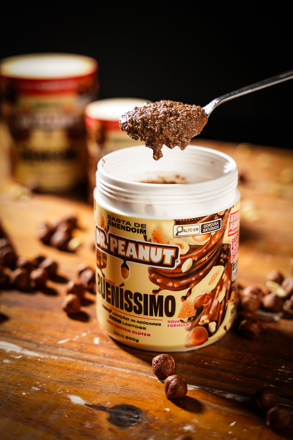 Mantequilla de maní con proteína sabor Bueníssimo - Dr. Peanut 600g