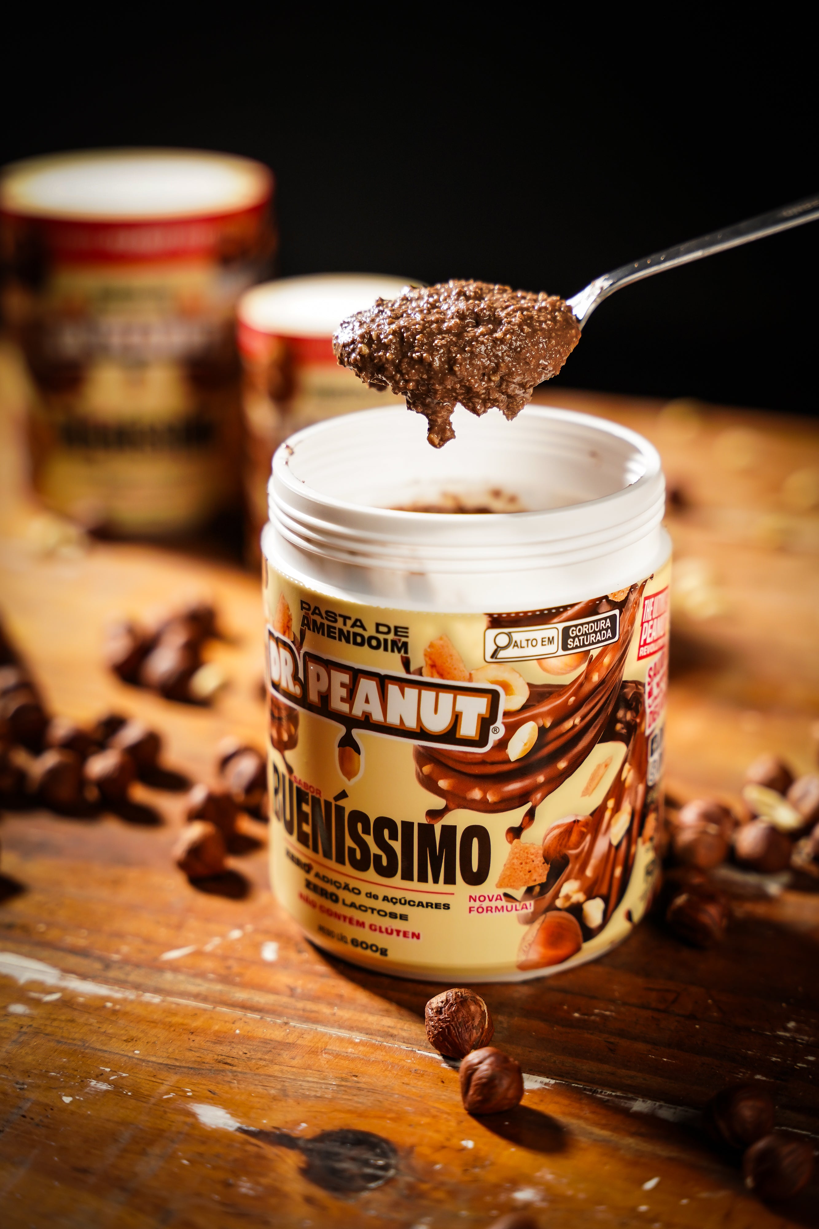 Mantequilla de maní con proteína sabor Bueníssimo - Dr. Peanut 600g