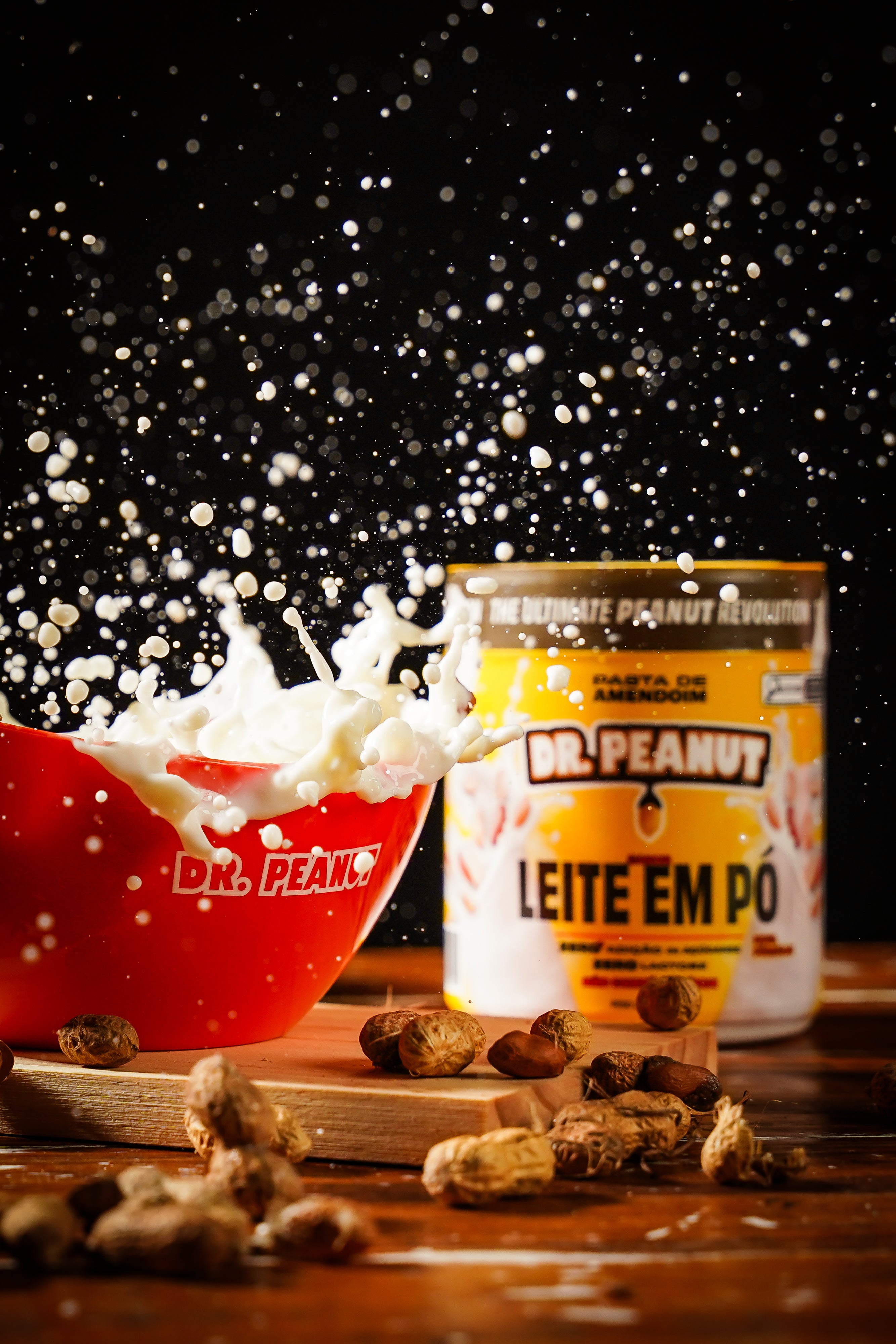 Mantequilla de maní con proteína sabor Leche - Dr. Peanut 600g