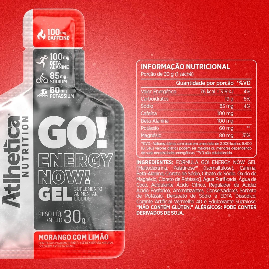 Gel Energizante GO! - Atlhetica Nutrition