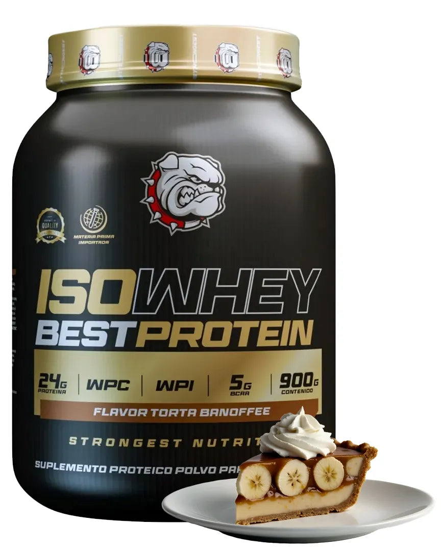 ISO WHEY BEST PROTEIN STRONGEST – Torta Banoffee (900g)