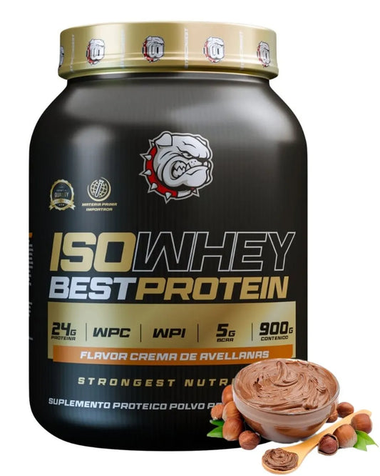 ISO WHEY BEST PROTEIN STRONGEST – Crema de Avellanas
