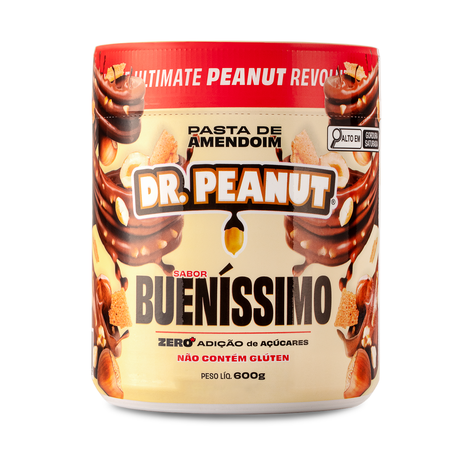 Mantequilla de maní con proteína sabor Bueníssimo - Dr. Peanut 600g