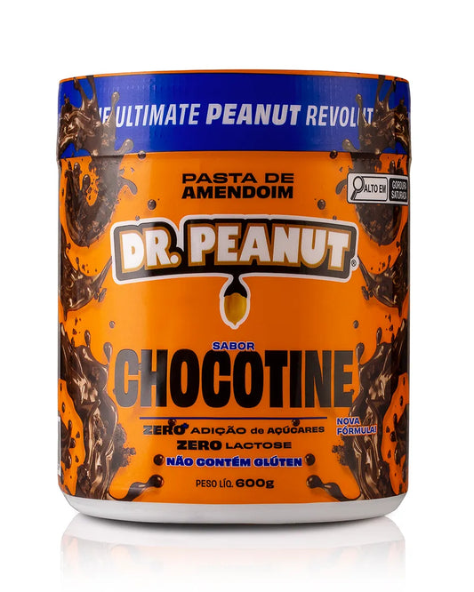 Mantequilla de maní con proteína sabor Chocotine - Dr. Peanut 600g