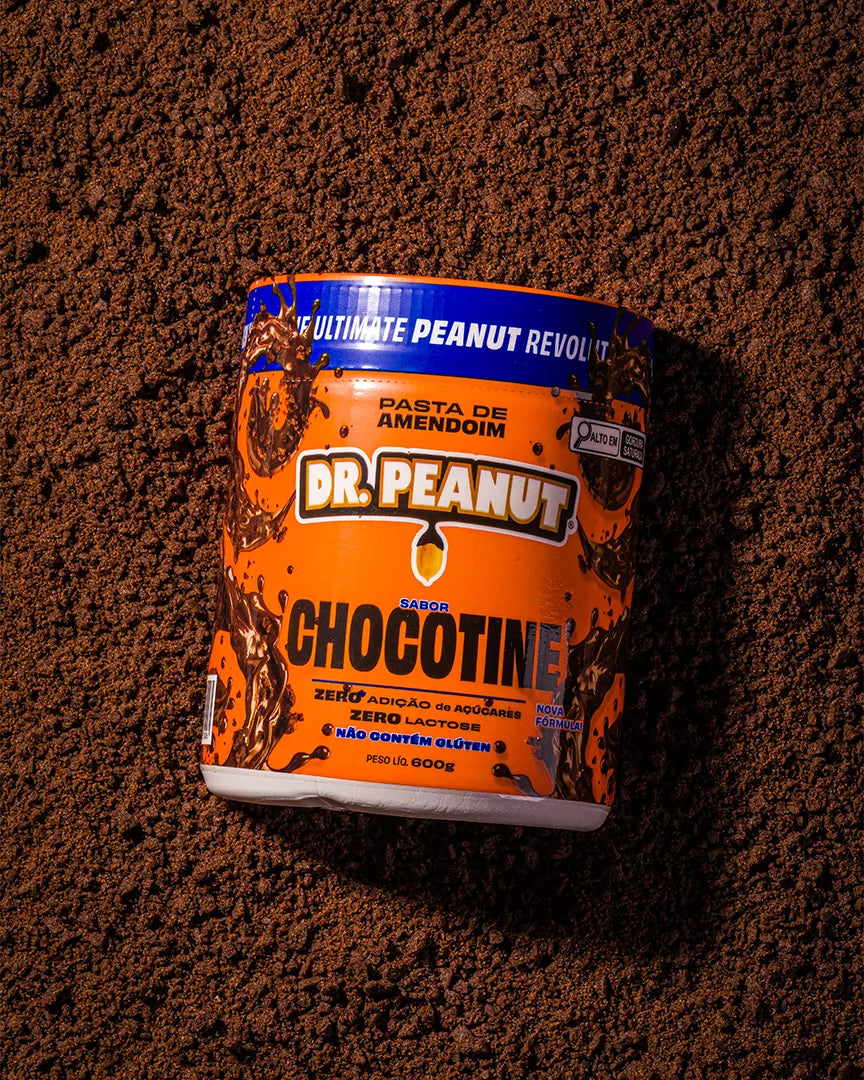 Mantequilla de maní con proteína sabor Chocotine - Dr. Peanut 600g