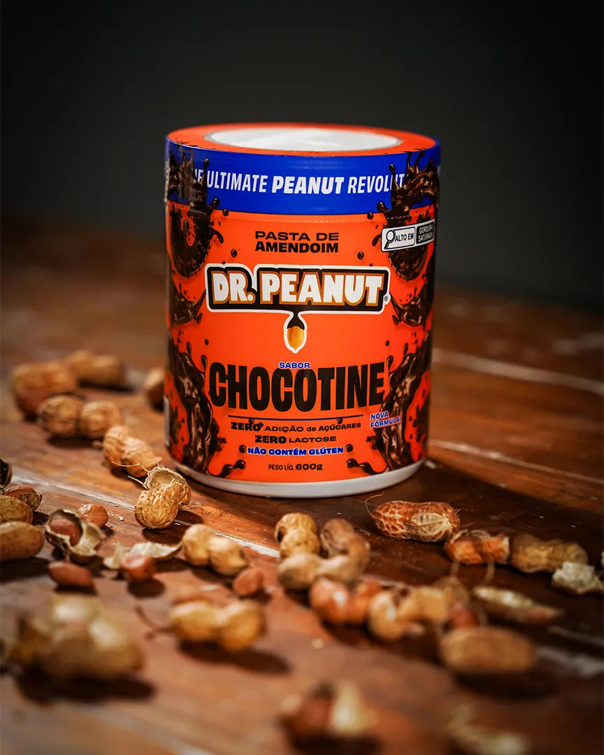 Mantequilla de maní con proteína sabor Chocotine - Dr. Peanut 600g