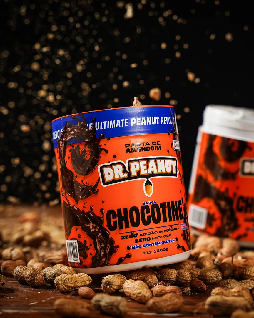 Mantequilla de maní con proteína sabor Chocotine - Dr. Peanut 600g