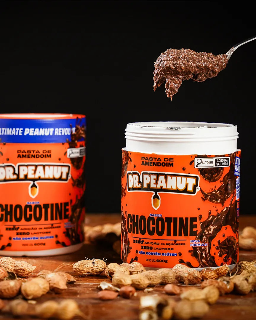 Mantequilla de maní con proteína sabor Chocotine - Dr. Peanut 600g