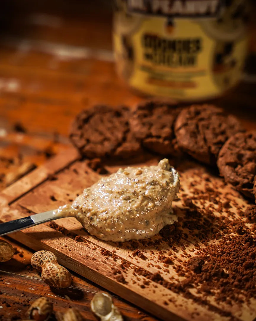 Mantequilla de maní con proteína sabor Cookies & Cream - Dr. Peanut 600g