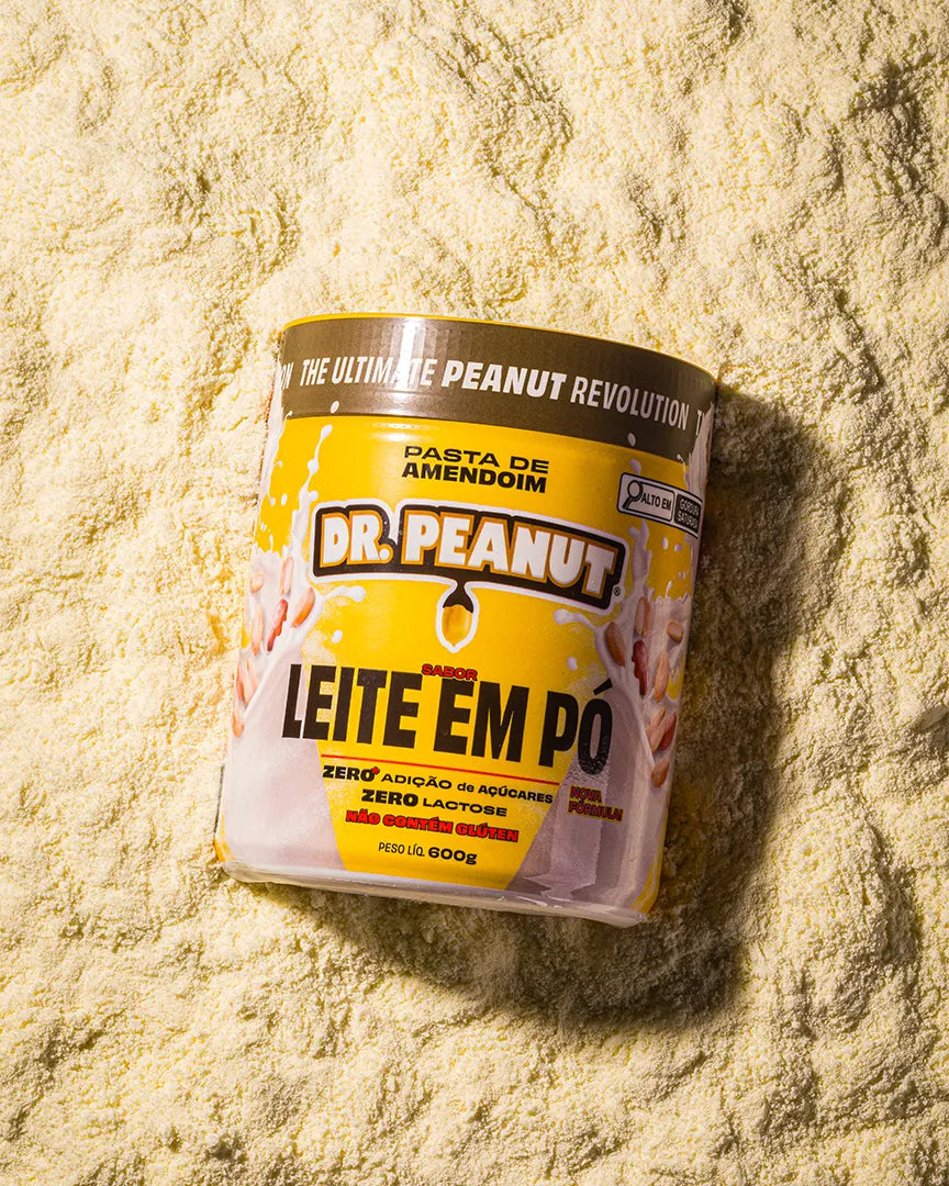Mantequilla de maní con proteína sabor Leche - Dr. Peanut 600g