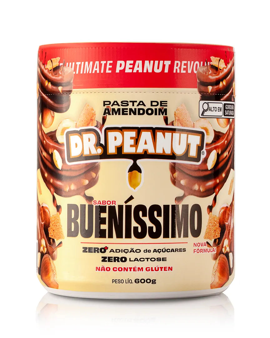 Mantequilla de maní con proteína sabor Bueníssimo - Dr. Peanut 600g