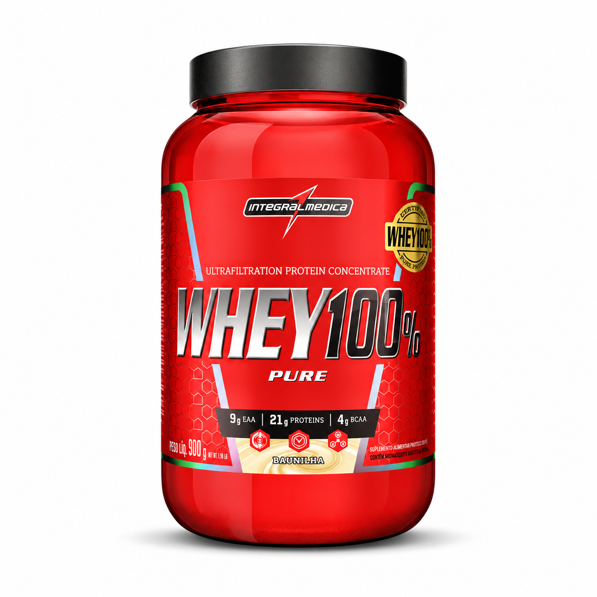 Whey 100% puro Integralmedica 2lbs