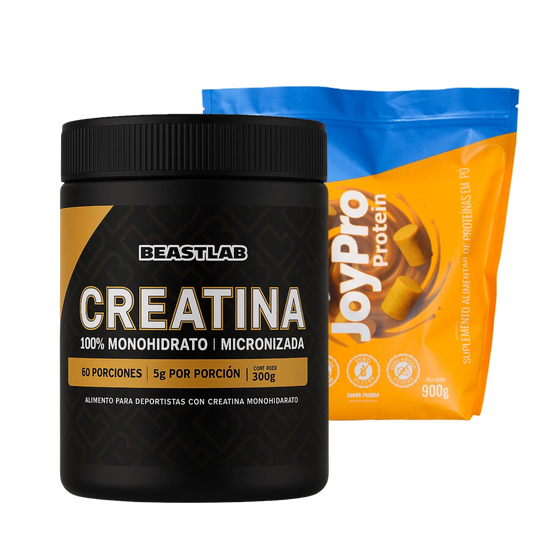 Pack Power Paçoca | Creatina + Proteína JoyPro