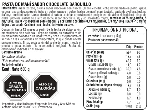 Mantequilla de maní con proteína sabor Bueníssimo - Dr. Peanut 600g