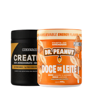 Pack Dr. Peanut Dulce de leche (600 grs)+ creatina (300 grs)