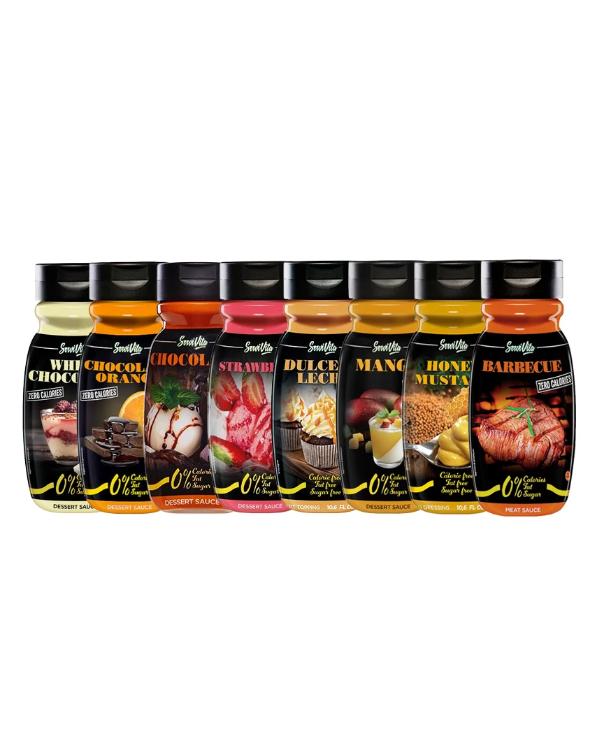 Salsas Servivita S/Azúcar Sabores