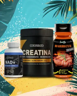 Pack Verano - Creatina BeastLab + Salsa Servivita S/Azúcar + NAD+ BeastLab