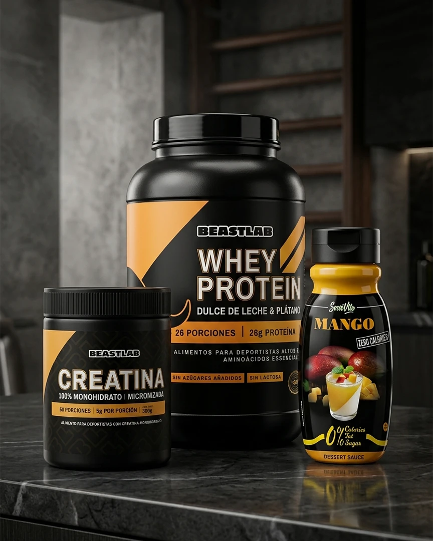 Pack BeastLab POWER - Creatina + Whey Protein + Salsa Servivita